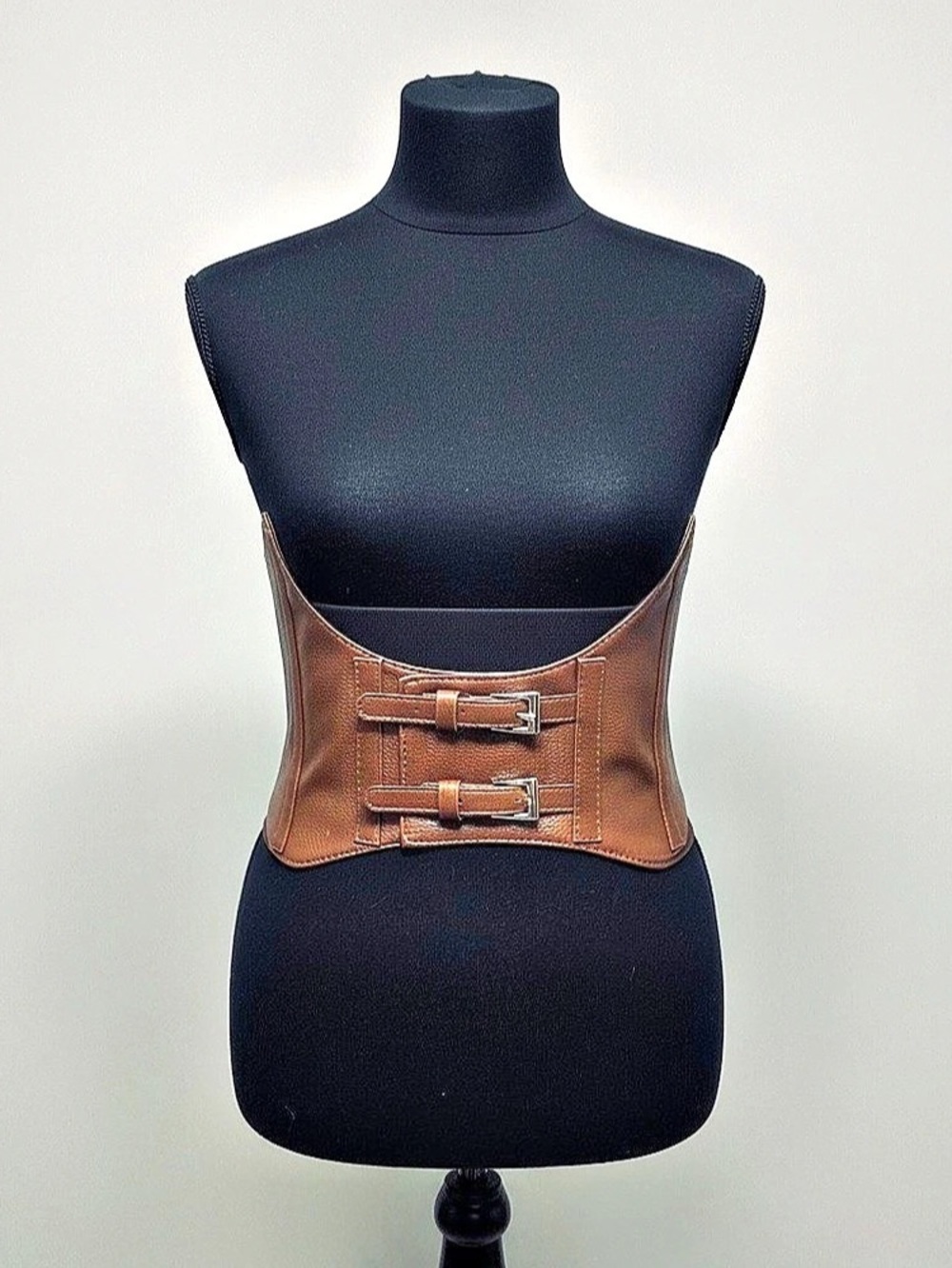 Brown Corset Waist Belt New